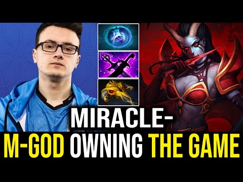 Miracle- [Queen Of Pain] Hard Game | Dota 2 Pro Gameplay