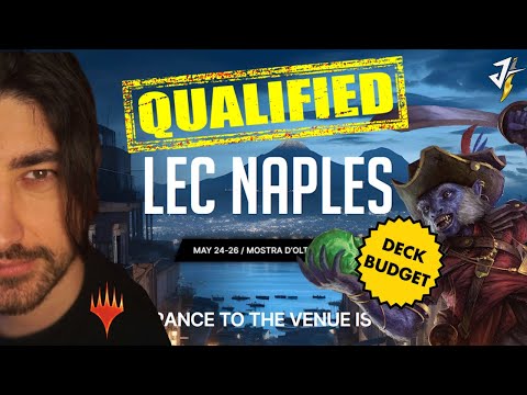 MI SONO QUALIFICATO al LEC NAPLES con un DECK BUDGET! PIRATI STANDARD + BONUS PRADA CALL [MTG ITA]