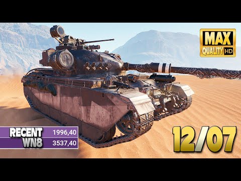 Centurion AX: Aggressive on map Sand River  - World of Tanks