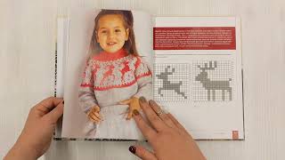 Видео о книге Норвежские мотивы. Разрезной жаккард. Вязание на спицах