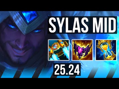 SYLAS vs VIKTOR (MID) | Perfect KDA: 13/0/10 | KR Master | 25.24