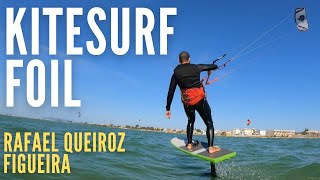 Start e Velejo de Kitesurf Foil em Figueira