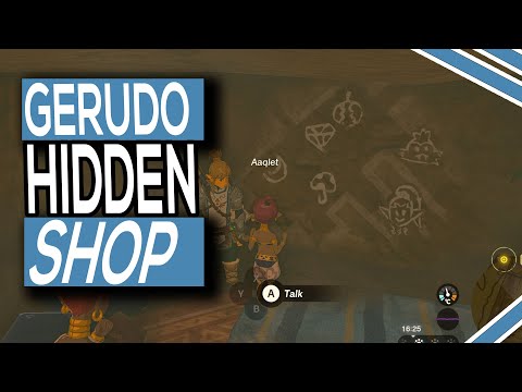 Where To Find The Hidden Shop In Gerudo Town In Zelda Tears Of The Kingdom