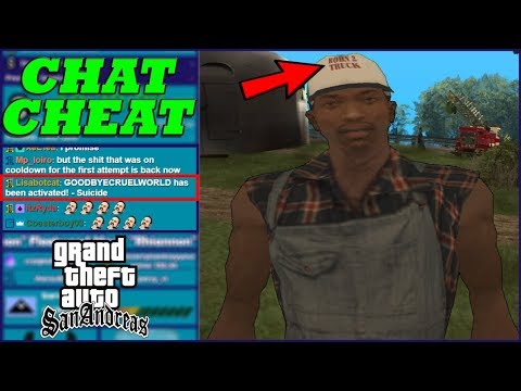Viewers Control The Cheats During GTA San Andreas Speedrun!