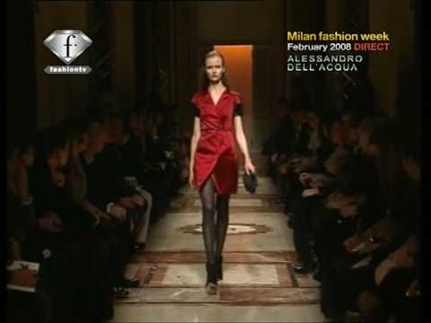 Alessandro Dell'Acqua FW08 full show Ftv