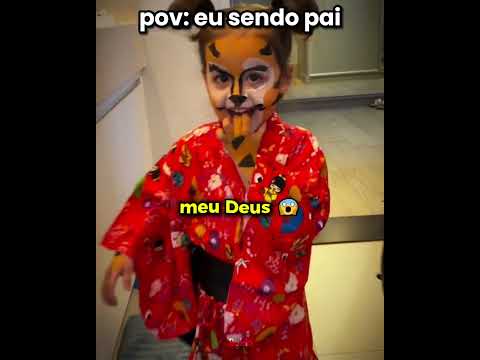ele se fantasiou de kung fu panda kkkkk l #humor #engraçado #shorts