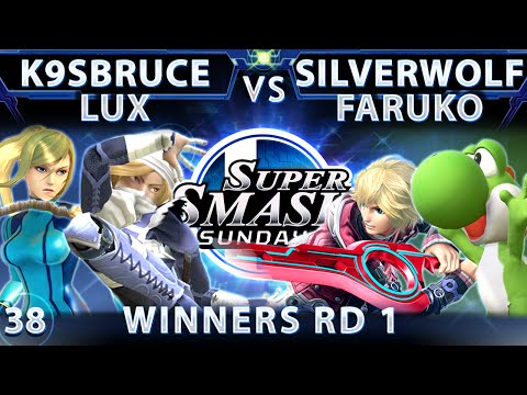 SSS 38 - K9sbruce & Lux (Blue) Vs. SilverWolf & Faruko (Green) SSB4 Winners RD 1 - Smash Wii U