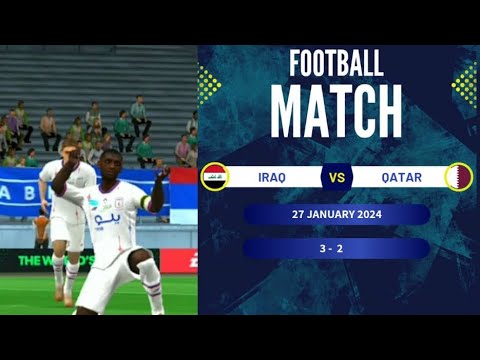 Iraq 3-2 Qatar ll Asian Cup Qatar 2023 ll Round of 16