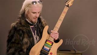 Video thumbnail for John 5 with Jason Becker’s Peavey “Numbers” guitar by Hard Rock