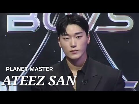 PLANET MASTER [ATEEZ - San] BOYS ll PLANET 2nd Survivor Announcement Ceremony | 250829