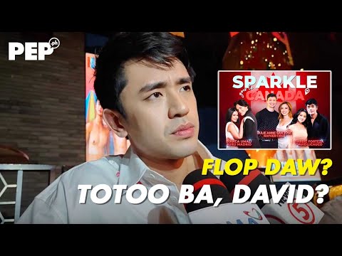 David Licauco reacts to FLOP “Sparkle Goes To Canada” rumors PEP Interviews