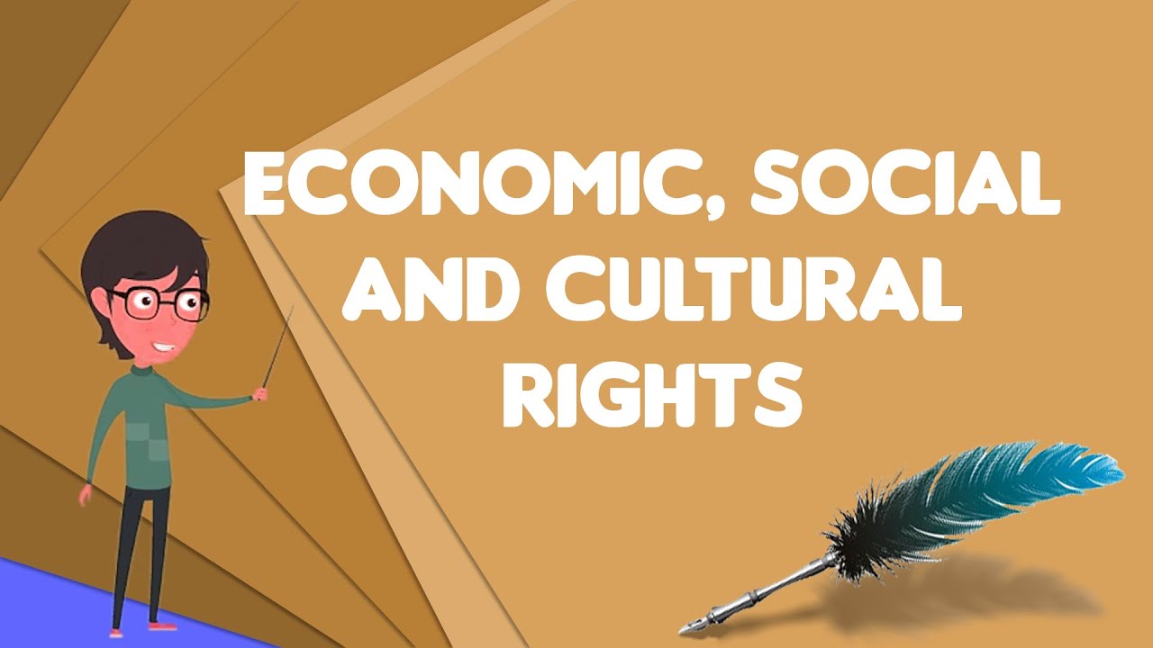What is Economic, social and cultural rights, Explain Economic, social and cultural rights