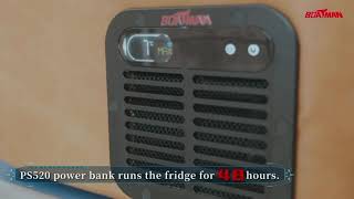 Boatman CP-MT-18 kompresorová lednice 18 l, USB-C, 12/24/230 V