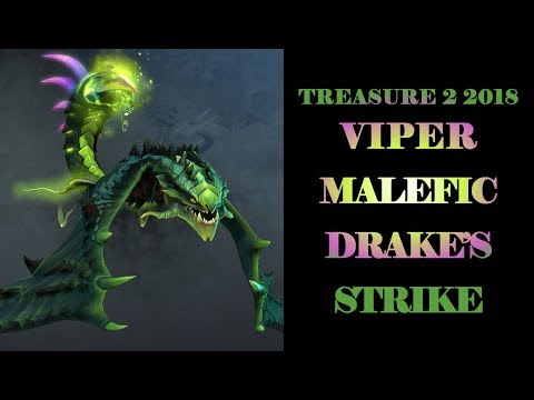 Viper - Malefic Drake's Strike Modded Showcase [Dota2mods.com]