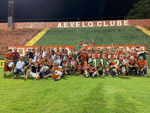 VÍDEO: Elenco e torcida do Velo comemoram título do clube na Série A-3