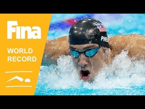 Michael Phelps Shatters 100m Butterfly World Record - Rome 2009 Final