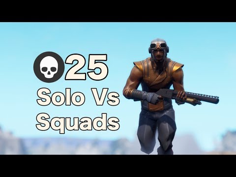 25 Kill Solo Squads w/ Insane Kills
