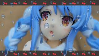 材木町よ市に兎田ぺこらフィギュアと行きました💕