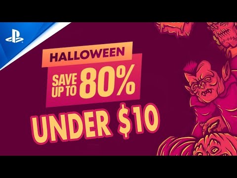 HALLOWEEN Under $10 PlayStation Store Deals 2022
