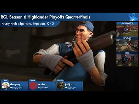 [TF2] Krusty Krab Esports vs. Impostors - RGL Season 6 Highlander Playoffs Quarter Finals