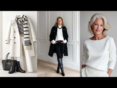 Monochrome Magic | Effortless Chic Style for Women Over 40