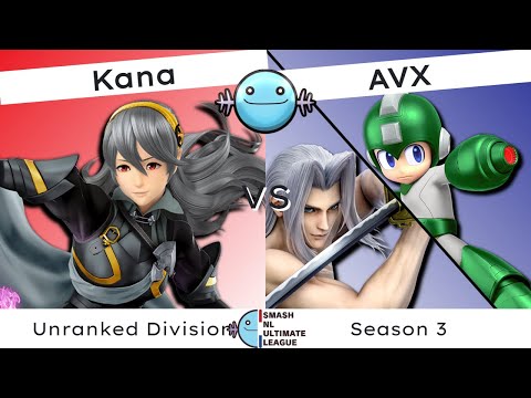 SNUL S3W3 - Kana (Corrin) Vs. AVX (Sephiroth, Mega Man) [Unranked]