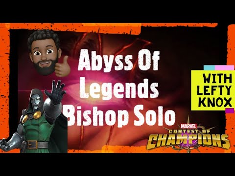 Marvel Contest of Champions - Abyss of Legends - Bishop Solo - I finally Did it!!