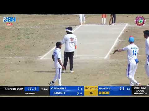 DAY 1 || MATCH NO 2 || A1 SPORTS SARJA VS KETKI BOYS SPORTS KHANDIPDA || KETKI BOYS SPORTS KHANDIPDA