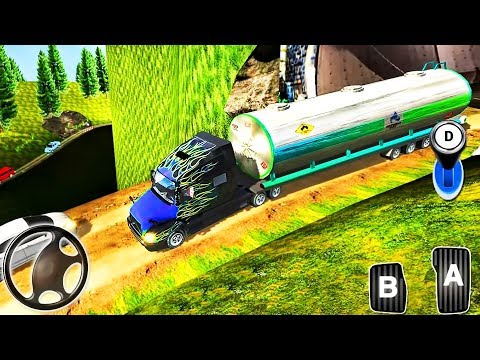 Offroad Oil Tanker Transport Truck Simulator 2019 - Driving Big Truck - Android GamePlay