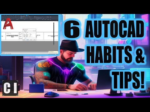 6 Simple Habits & Tips For Designers, Drafters, & Engineers to Succeed in 2025! AutoCAD Productivity