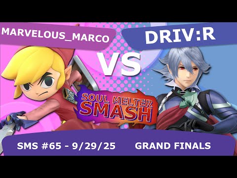Soul Melter Smash #66 GRAND FINALS - Marvelous_Marco (Toon Link) VS Driv:r (Corrin)