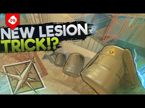The NEW Lesion Trick + Best Spots - Rainbow Six : Siege