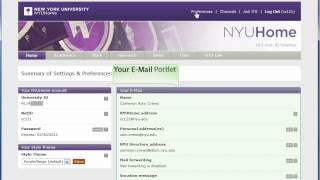 NYU Email Forwarding