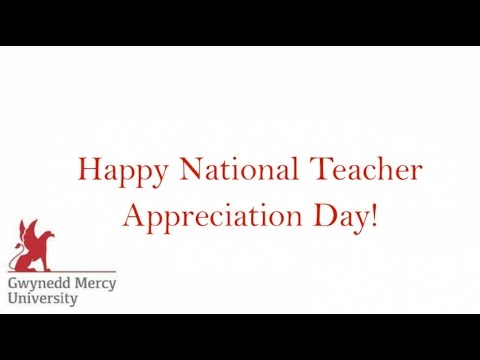 GMercyU Celebrates National Teacher Appreciation Day
