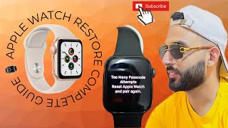 How to Factory Reset your Apple watch series 3 - Hard Reset