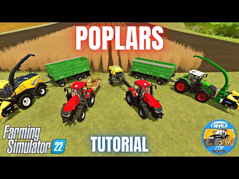 GUIDE TO GROWING POPLARS - Farming Simulator 22