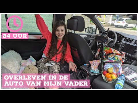 24 UUR OVERLEVEN IN MIJN VADERS AUTO - Bibi