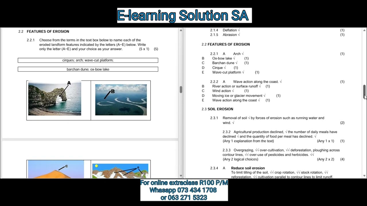 Grade 9 SS Geography Term 1 | March test Paper 2026