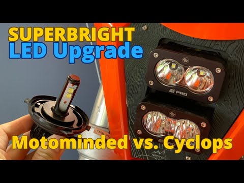 Enduro LED Upgrades [Motominded vs Cyclops]