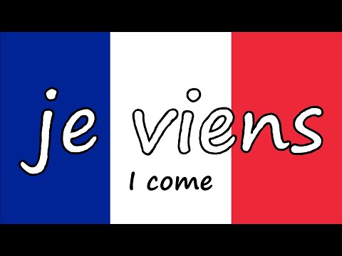 🇫🇷 ✔️French Verbs: VENIR (to COME) in PRESENT Tense👩‍🏫 🇫🇷