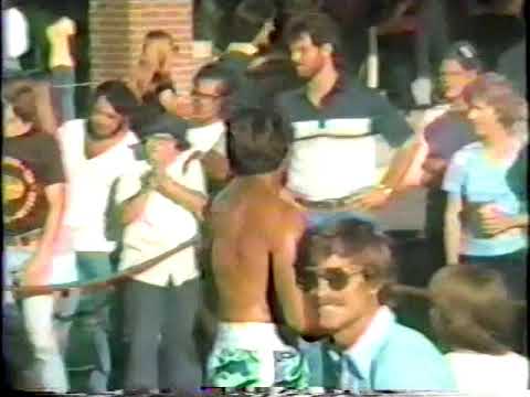 Tino Fuertes vs Joe King Roman 1979 Boxing Exhibition at Varsity 6 in Tampa, FL