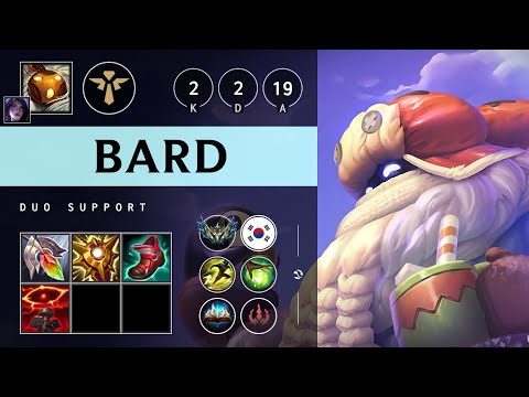 Bard Support vs Karma - KR Challenger Patch 25.15