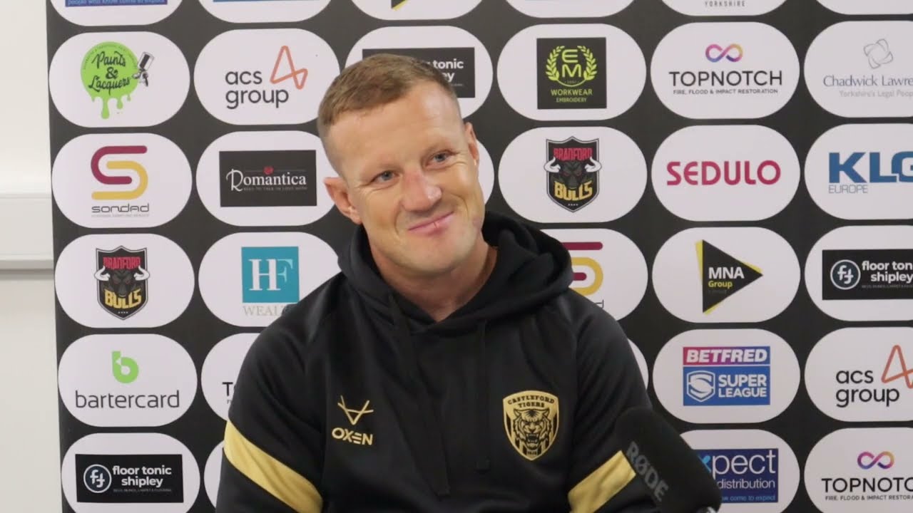 Luke Robinson | Post Match Press Conference | Rd26 Bradford Bulls vs Castleford Tigers