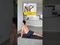Simple everyday movement for pain free lower back✨#shorts #health #wellness #posture #exercise #pain