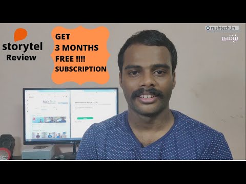 StoryTel App Review & Overview in Tamil | Audiobooks app