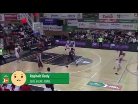 Reggie Keely top play in Czech NBL 2019 week1