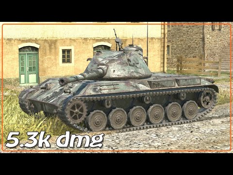 45TP Habicha • 3 frags • 5.3k dmg • WoT Blitz