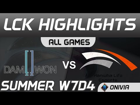 DWG vs HLE Highlights ALL GAMES LCK Summer Season 2020 W7D4 Damwon Gaming vs Hanwha Life Esports by