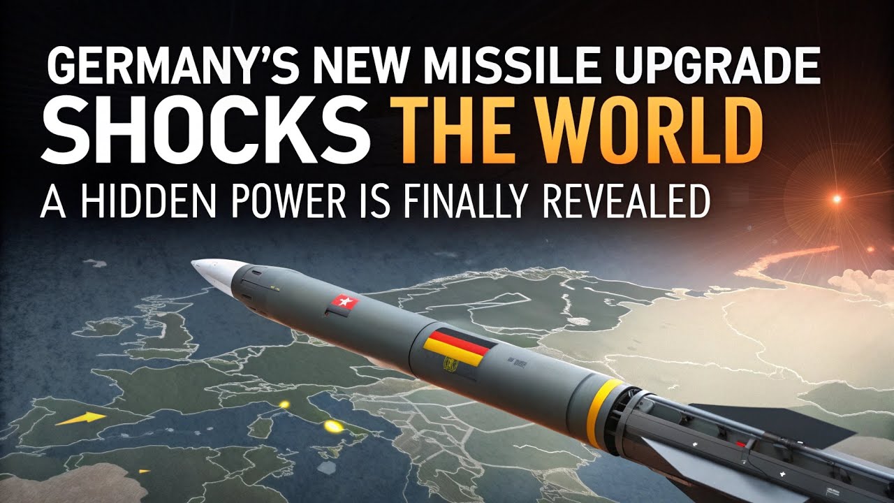 Germany’s New Missile Upgrade SHOCKS the World—A Hidden Power is Finally Revealed