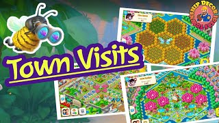 Town Visits || Beautiful Township Decoration ||